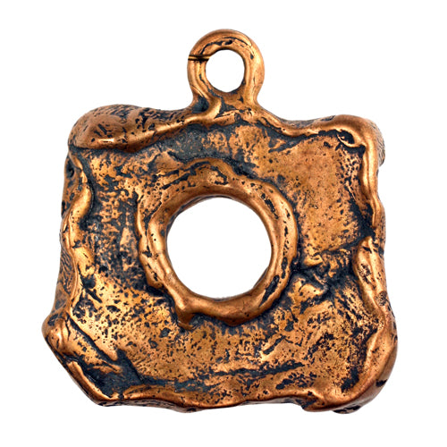 Bronze Rectangular Pendant