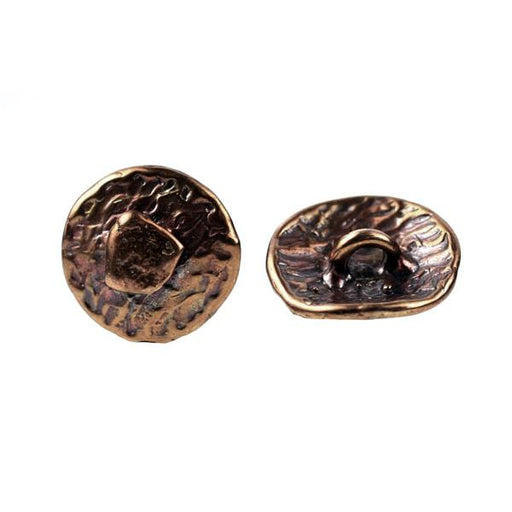 Bronze textured button