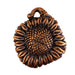 Bronze Sunflower Pendant