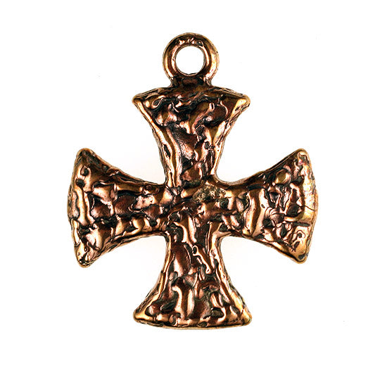 Bronze maltese cross