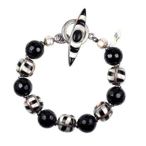 Black Onyx and MOP bracelet kit