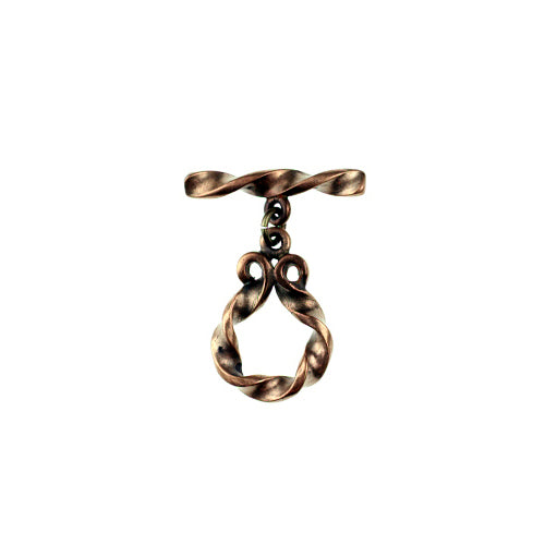 Bronze Twisted Toggle - heavy