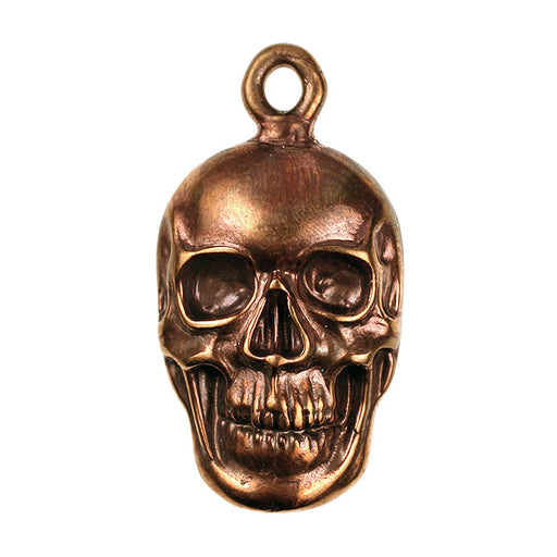Bronze Skull Pendant
