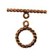 Bronze Twist Toggle