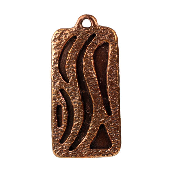 Bronze Sculptural Pendant