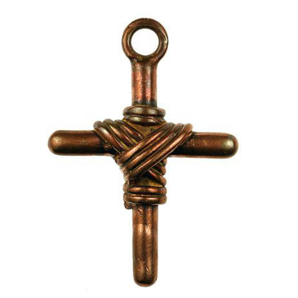 (bzp151-8249) Bronze Old Time Sailor Cross