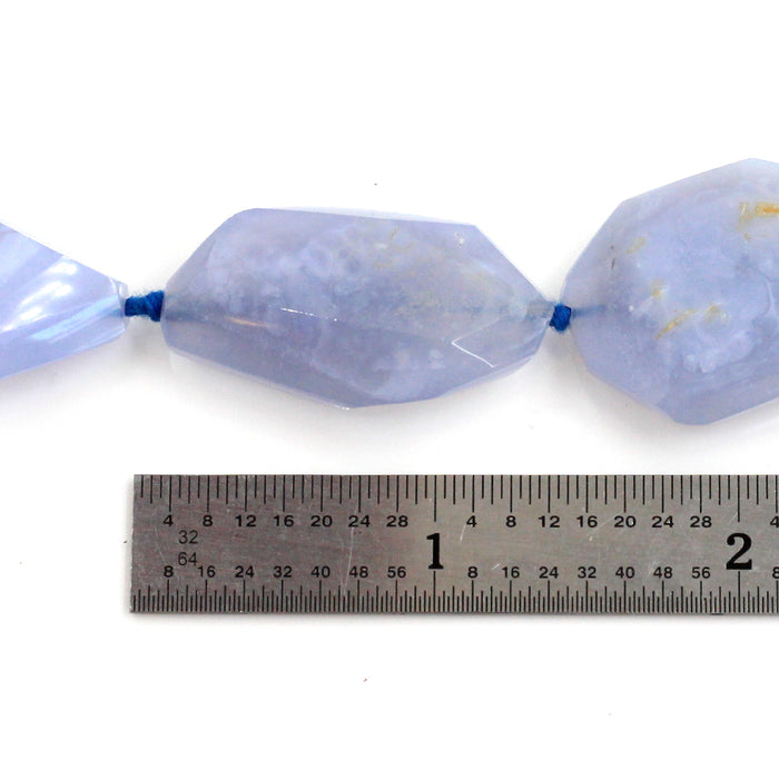 (BLA-001) Simple Cut Blue Lace Agate Nuggets
