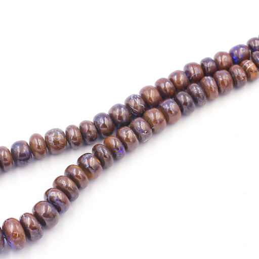 (bopal002) Graduated Boulder Opal Strand - Scottsdale Bead Supply