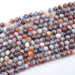 (bots001) 10MM Faceted Round Botswana Agate - Scottsdale Bead Supply