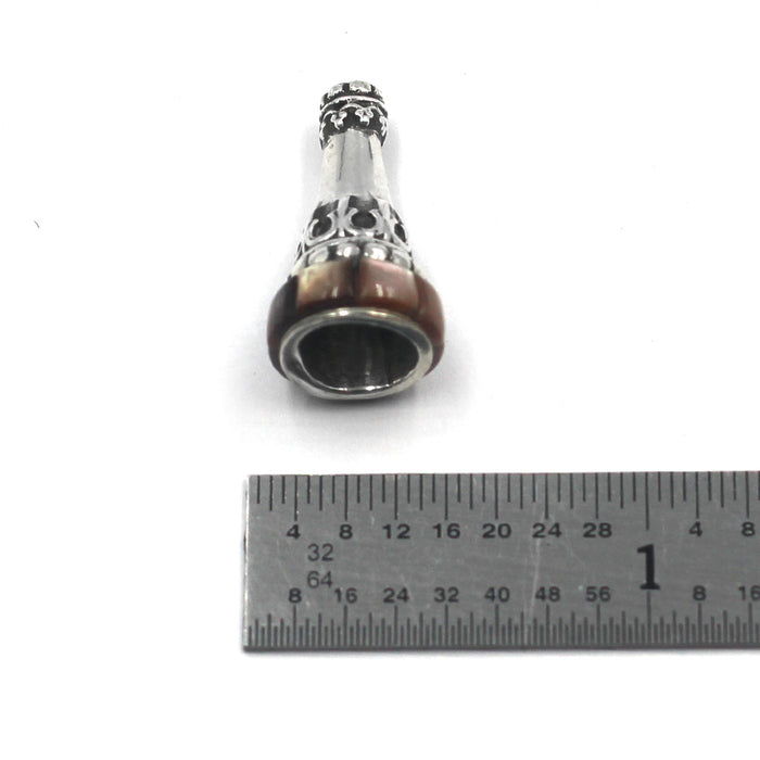 (IC010) Brown Lip Inlay Cones