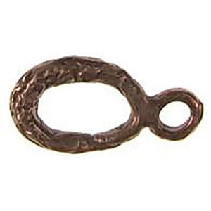 (bzbl039-9301) Bronze SBS heavy pendant ring/bale