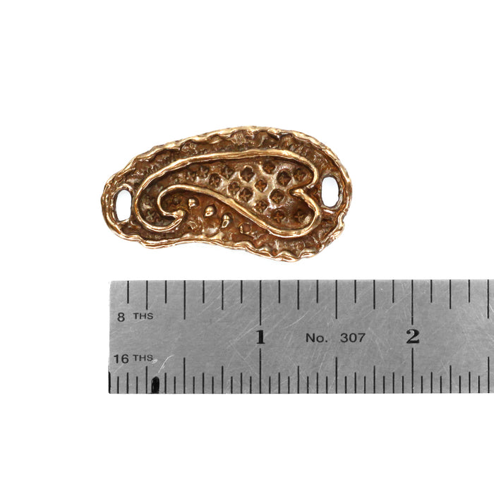 (bzlk005) Bronze Heart Plate