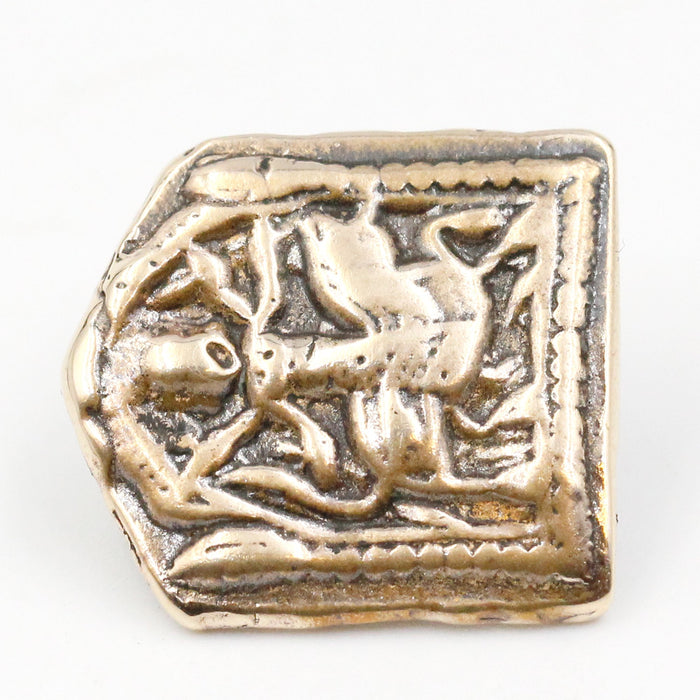 (bzbn036-N0468) Bronze Button