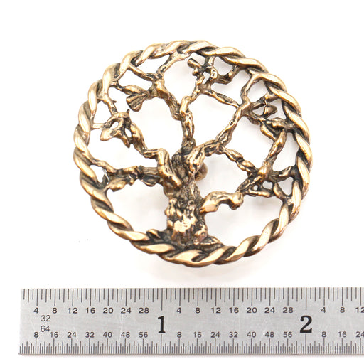 Old World Bronze Button