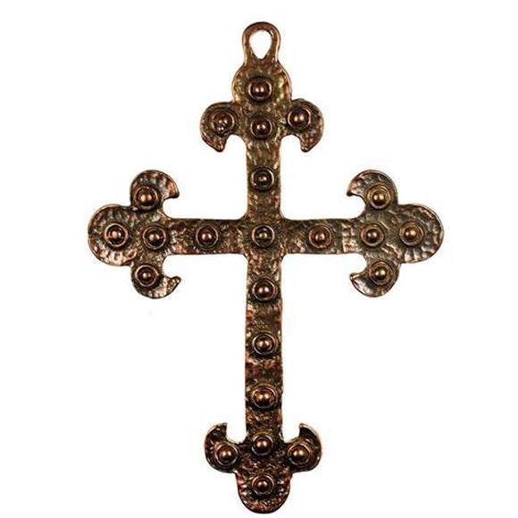 (bzp146-7942) Bronze Medieval Style Cross