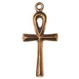 (bzp272-9715) Bronze Ankh Cross of Life.