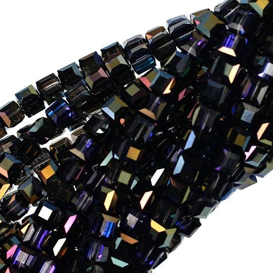 8mm Heliotrope AB Swarovski Crystal