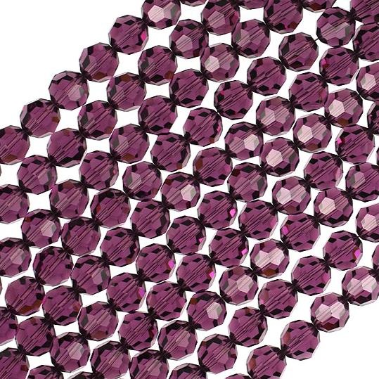10mm Amethyst 5000 18pcs Swarovski Crystal