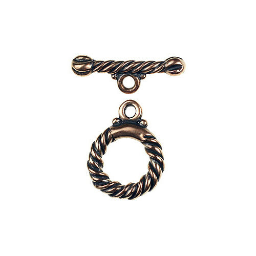 Bronze Classic twist with plain bar toggle