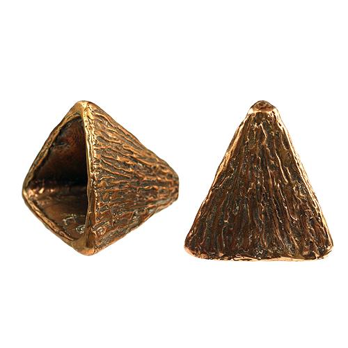 Bronze Triangular Cone