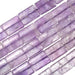 (ameth032) Amethyst rectangles - Scottsdale Bead Supply