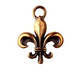 Bronze small Fleur de li