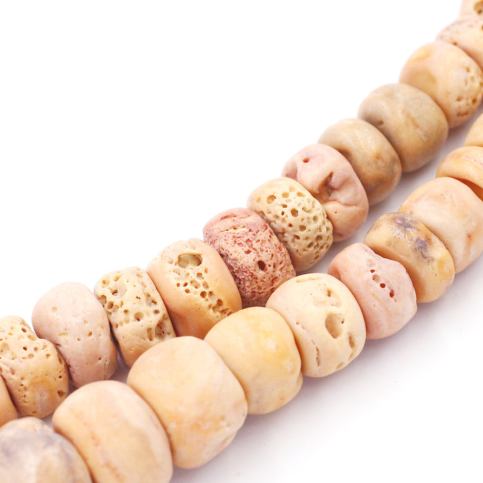 (cor006) Graduated Coral Rondells