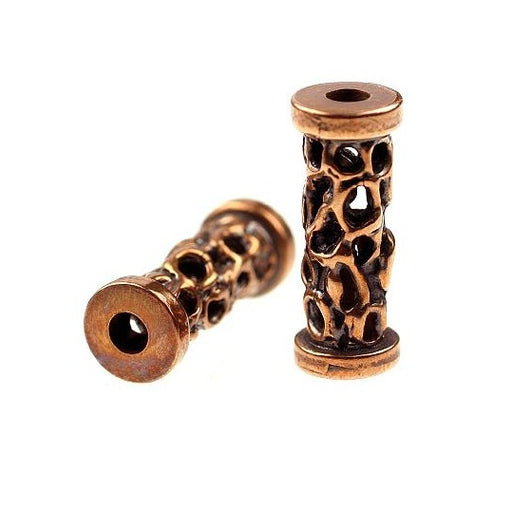 Bronze textured tube