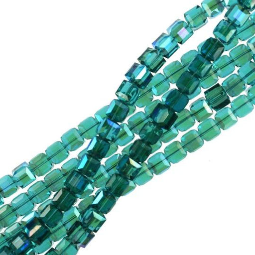 8mm Indicolite AB Swarovski Crystal