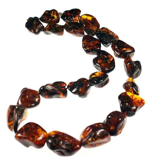 (amber002) Amber Nuggets - Scottsdale Bead Supply