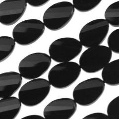 (bagate016) 10x14x5mm Black Agate - Scottsdale Bead Supply