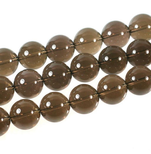 Smoky Quartz Round Beads