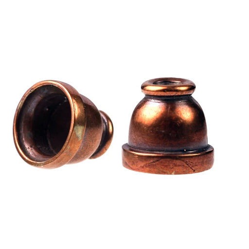 Bronze Smooth Bead Cone