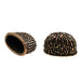 Bronze Oval Shaped Bead Cap