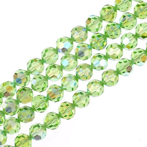 10mm Peridot AB 5000 Swarovski Crystal