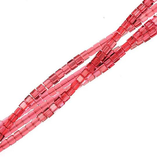 4mm Padparadscha Swarovski Crystal