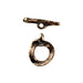 Bronze twist & curl toggle