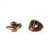 (bzbd129-9550) Bronze Textured Bead - Scottsdale Bead Supply