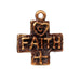 Bronze Faith Cross