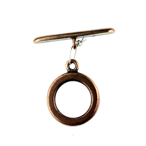 Smooth finish bronze toggle