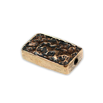 Rectangular Bronze Bead