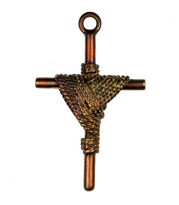 Bronze Sailors Nautical Cross