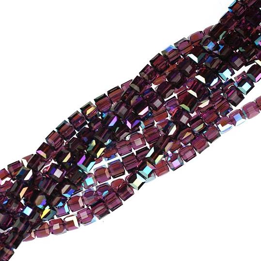 6mm Amethyst Swarovski Crystal