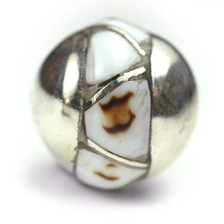 Inlay Round 13 mm Tiger Shell