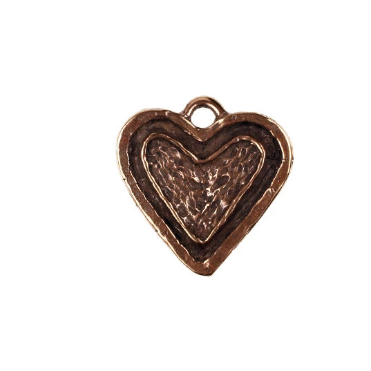 Bronze Heart Pendant