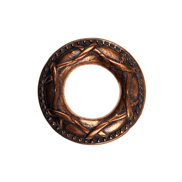 Bronze fancy round link