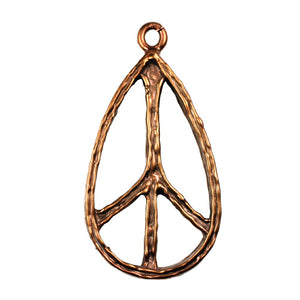 Bronze Peace Pendant