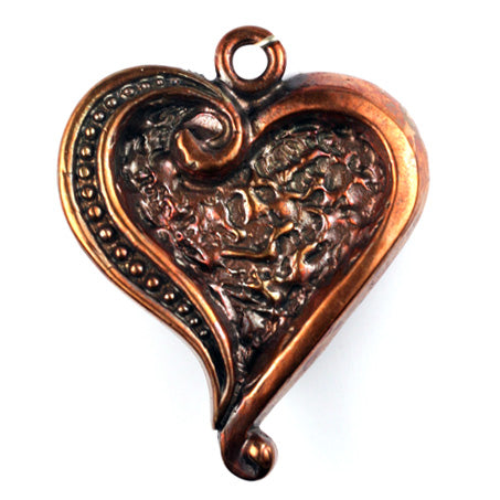 Bronze Heart Pendant