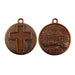  Handmade bronze cross & mission by Old World Bronze.