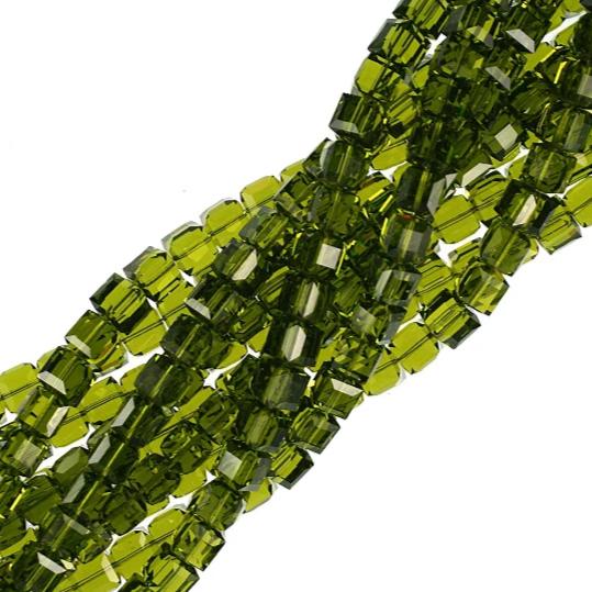 8mm Olivine Swarovski Crystal